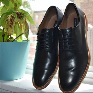 Gordon Rush Men’s 13 Black Leather Dress Shoe